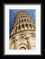 Low-Angle View Of Leaning Tower Of Pisa, Tuscany, Italy Fine Art Print