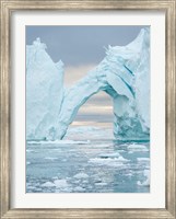 Ilulissat Icefjord At Disko Bay, Greenland Fine Art Print