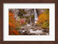 Argentina, Patagonia Waterfall Fine Art Print