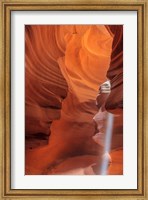 Sunbeam In Upper Antelope Canyon Near Page, Arizona, USA Fine Art Print