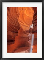 Sunbeam In Upper Antelope Canyon Near Page, Arizona, USA Fine Art Print