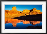 Reflection, Lake Powell National Recreation Area, Utah, Arizona Fine Art Print