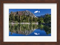 California Reflections In Sherwin Lake Fine Art Print