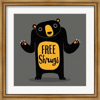 Free Shrugs Fine Art Print