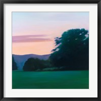 Lawn at Twilight Fine Art Print