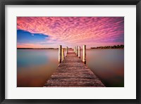 Pink Pier Fine Art Print