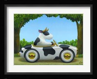 Cow Car Fine Art Print