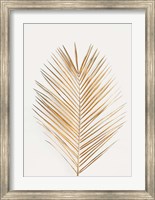 Palm Leaf Gold Fine Art Print