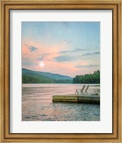 Dock at Sunset Fine Art Print