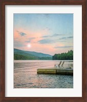 Dock at Sunset Fine Art Print