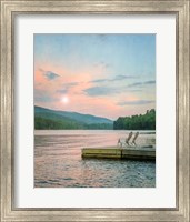 Dock at Sunset Fine Art Print
