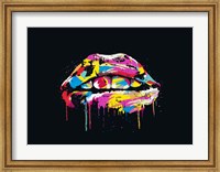 Colorful Lips Fine Art Print