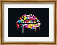 Colorful Lips Fine Art Print