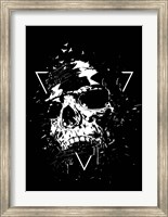 Skull X BW Fine Art Print