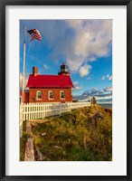 Historic Eagle Harbor Lighthouse, Michigan Fine Art Print