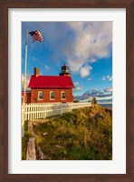 Historic Eagle Harbor Lighthouse, Michigan Fine Art Print