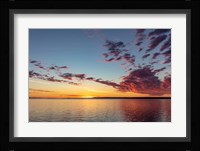 Vivid Sunrise Clouds Over Fort Peck Reservoir, Charles M Russell National Wildlife Refuge, Montana Fine Art Print