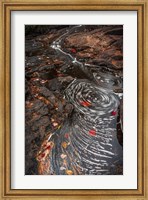 New York, Adirondack State Park Stream Eddies Fine Art Print