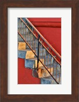 Stairs Coquille River Lighthouse, Bullards Beach State Park, Oregon Fine Art Print