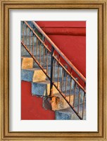Stairs Coquille River Lighthouse, Bullards Beach State Park, Oregon Fine Art Print