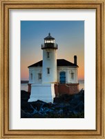 Evening Light On Coquille River Lighthouse, Bullards Oregon State Park, Oregon Fine Art Print