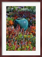 Flower Pot In Field Of Flowers, Longwood Gardens, Pennsylvania Fine Art Print