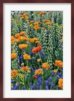 Springtime Bloom Next To Chanticleer House, Chanticleer Garden, Pennsylvania Fine Art Print