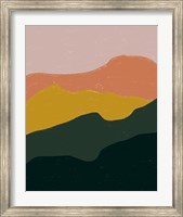 Terracotta Mountains Fine Art Print