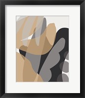 Neutral Abstract II Framed Print