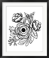 Flower Sketch II Fine Art Print