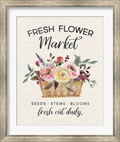 Flower Market Fine Art Print