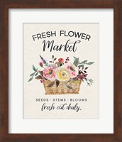 Flower Market Fine Art Print