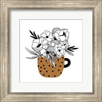 Mustard Flower Mug Fine Art Print