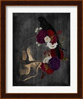 Skull Raven Fine Art Print