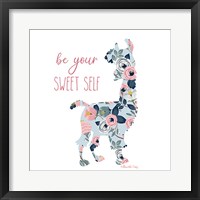 Be Your Sweet Self Framed Print