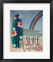 Surf Hanalei Fine Art Print