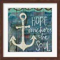 Hope Anchors the Soul Fine Art Print