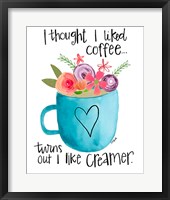 Coffee Creamer Fine Art Print