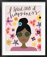 Spread Seeds of Happiness Fine Art Print