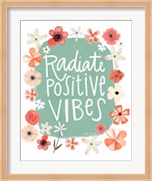 Radiate Positive Vibes Fine Art Print