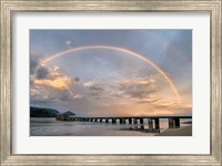 Rainbow Pier Fine Art Print