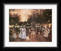 Meeting at the Fountain Fine Art Print