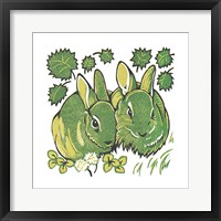 Rabbits Framed Print