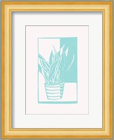 Mint Snake Plant Fine Art Print