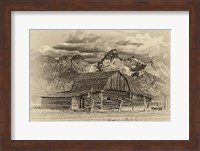 Mormon Row Barn Fine Art Print