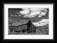 Old Barn & Corral Fine Art Print