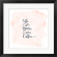 Coffee x 5 Fine Art Print