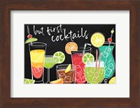 But First Cocktails Fine Art Print