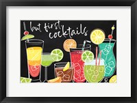 But First Cocktails Fine Art Print