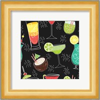 Sip Sip Hooray Pattern Fine Art Print